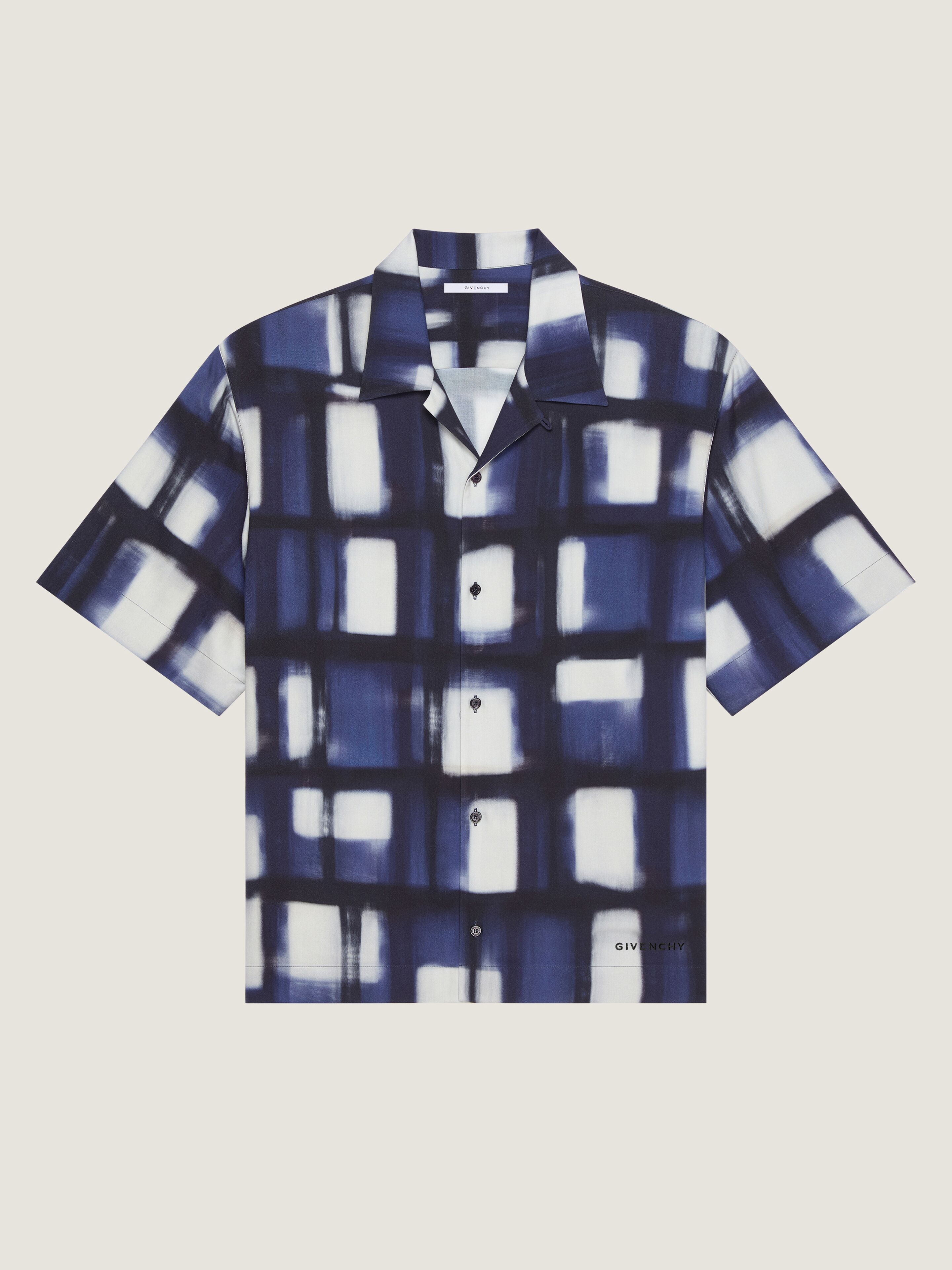 Shirt in twill with Afternoon Light print